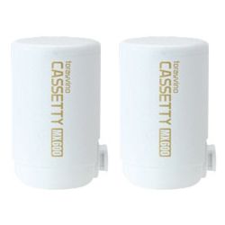 TORAY Torayvino Cassetty Faucet Water Filter Replacement Cartridge MKC.MX2J (2 pieces included)